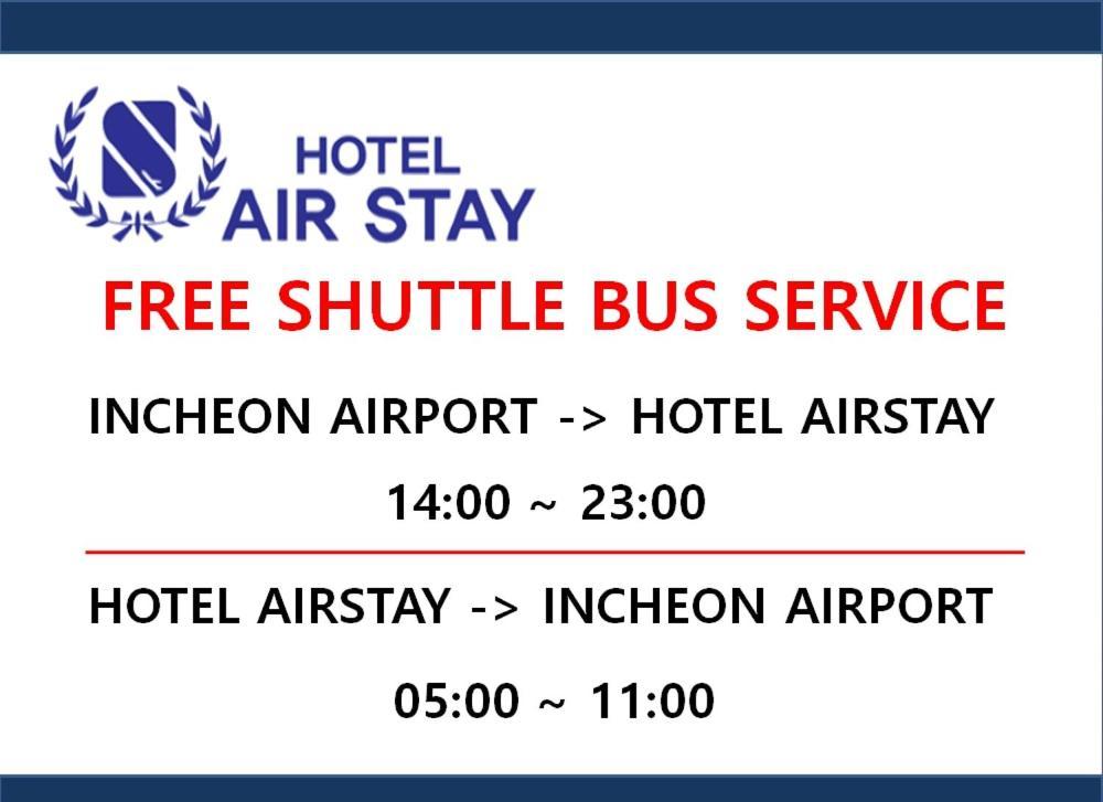 Incheon Airporthotel Airstay Bagian luar foto
